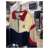 Swingster Goodyear USA quarter-zip colorblock