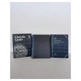 Official Whitman coin folders x3