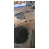 Enamel cooking pot and bucket