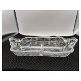 Vintage 40s divided relish, serving  bowl