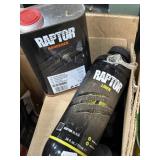 6 new bottles of Raptor Black Urethane Truck Bed