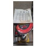 Wall patch, band saw blade and grinding disc
