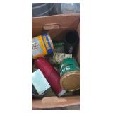 Thermos jars and tobacco tins
