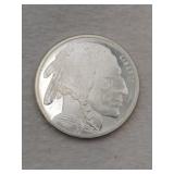 Indian/ buffalo .999 silver 1 troy oz round