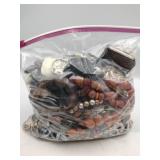 Gallon Ziploc bags miscellaneous jewelry 5lb 5oz