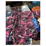Huntworth Pink Camo Hoodie Zip up, used as is