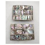 Hazzitall Kokomo ind inlay belt buckle