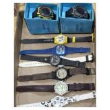 Mix of wristwatches