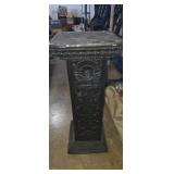 Large column style planter stand (light)