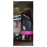 Cigar boxes with contents,  koovin hair drye4 ,