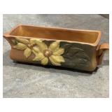 Roseville Pottery Clematis Autumn Brown Window