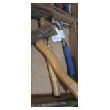 New kobalt hammer , hatchet and small sledge