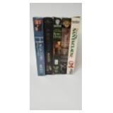 Various VHS tapes/ one new Howards end