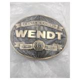 WENDT crane and rigging belt buckle
