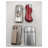 Gas torch lighters