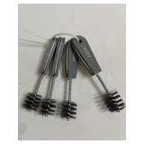 4 wire brushes