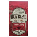 3.5lb bag of Stella and chewys raw blend red meat