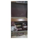 Kenmore cast iron base sewing machine with case