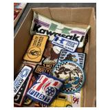 Kawasaki patches, Harley Davidson patch, BMX