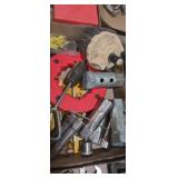 Slid hammer, drain snake, spark plug tool set,