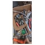 C clamps,  terminal connector, bits , screws and
