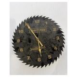 10 inch Craftsman Saw Blade Wall Clock branded by