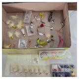 Assorted fly fishing jigs