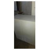 Top cabinet painted white finish 24x12x30in