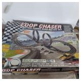 Loop chaser electric car race set unsure if
