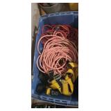 Extension cords *heavy duty) and harness