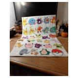 NICE POKEMON RUG WITH RUBBER BACK32LONG BY 22