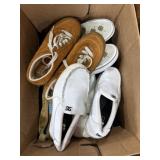 Dc shoes, girls shoes, slippers assorted
