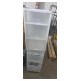 2 sterilite 3 drawer organizers