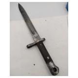 Military Turkish Mauser Bayonet 10' blade