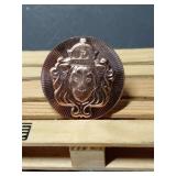 TOP OF THE LINE 1 OUNCE FINE COPPER ROUNDFROM