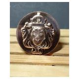TOP OF THE LINE 1 OUNCE FINE COPPER ROUNDFROM