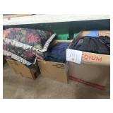 Take all jackets, pullover fleeces, bedding set