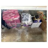 Toys, books, sunglasses, fabric remnants and more