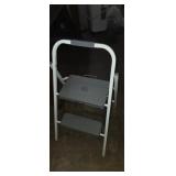Folding step stool