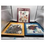 Three piece set of encyclopedia of collectibles