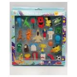 25 pc 3d Eraser set