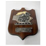Purdue train boilermakers wall plaque