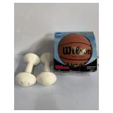 Wilson Ncaa 28.5 girls basketball with 2 3.3