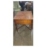 Mcm night stand / end table with drawer (some