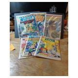 7 VERY OLD COMIC BOOKS IN GREAT