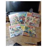 7 VERY OLD HIGHY COLLECTABLE COMICSCAPTAIN ATOM