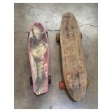 Wooden Duraflex 'Sundance' skateboard & modern