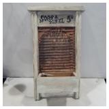 Wash board decor 18in x 10.5in