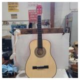 Unmarked guitar