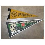 2001 Purdue Rose Bowl pennant & plain Purdue